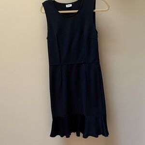 Banana Republic Navy High Low Dress